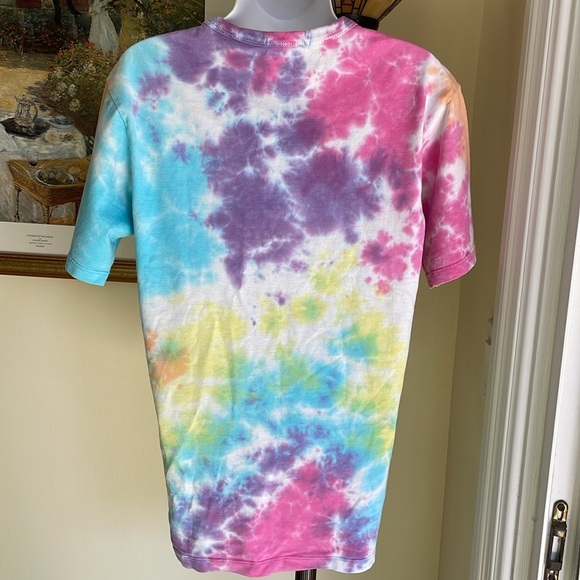 VANS OFF THE WALL CLASSIC COTTON TIE DYE TEE SHIRT - SMALL - EXCELLENT COND! - Picture 9 of 10